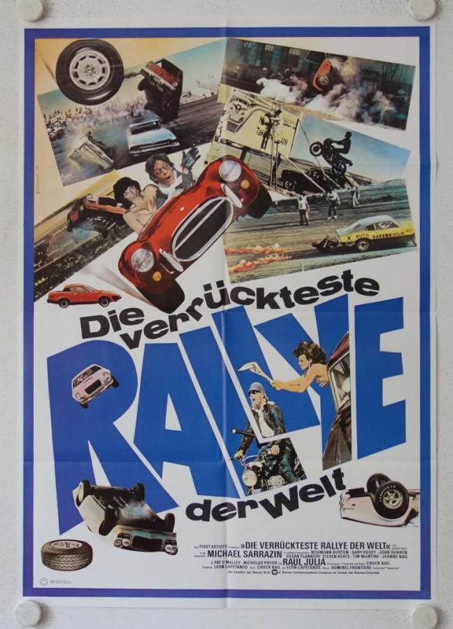 The Gumball Rally original release german movie poster